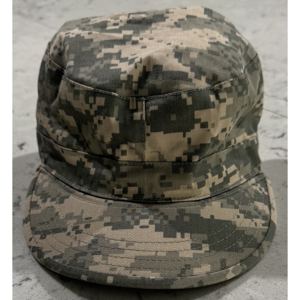 ACU Digital Patrol Combat Military Cap Hat Size Large 7 1/2 NSN 8405-01-110-5023